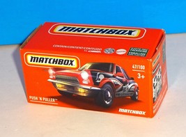 Matchbox 2022 MBX Metro Power Grabs #47 Push &#39;N Puller Red - £1.99 GBP