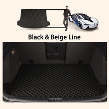 1set leather car trunk mat cargo liner tray boot cover pad for bmw x3 g01 decoration thumb200