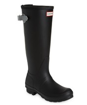 Hunter Original Tall Waterproof Rain Boot, Black Gray, Adjustable, Size ... - $121.54