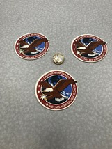 Nasa STS-54 Space Shuttle Endeavor Memorabilia Lot Pin Sticker KG CR25 - $12.87