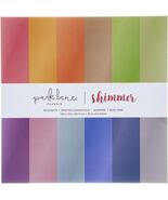 Parklane Shimmer Printed Cardstock • 48 Sheets • Assorted colors • 12” x... - $422.71 MXN
