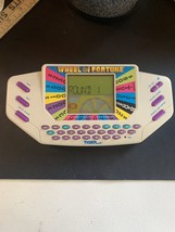 Wheel Of Fortune Handheld Game With Cartridge 1995 Tiger Electronics WORKING - $9.75