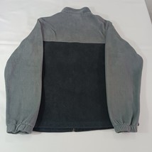 Columbia XM1247 Men’s Mount Grant Medium Full Zip Black/Gray Fleece Jacket Sz L image 2