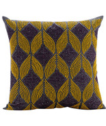 Gray Throw Pillow Covers 16&quot;x16&quot; Silk, Moroccan Nights - $759.69 MXN+