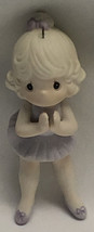 Precious Moments LORD KEEP ME ON MY TOES Ballerina Porcelain Christmas  Ornament - £9.64 GBP