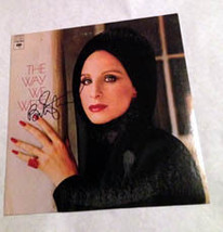BARBRA STREISAND  signed AUTOGRAPHED  #1  RECORD - $1,499.99