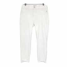 DL1961 Women&#39;s size 31 Florence Instasculpt Mid Rise Cropped Skinny Jeans White - $44.99