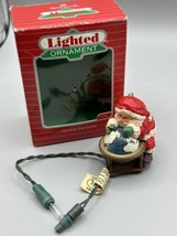 Ornament Hallmark Keepsake Circling the Globe Santa Planning His Route QLX7124 - £5.38 GBP