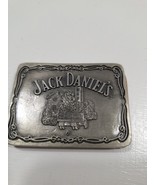 Jack Daniel&#39;s Belt Buckle Vintage Whiskey St. Louis Mo Square - $13.85