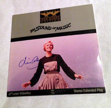 JULIA ANDREWS mary poppins AUTOGRAPHED  signed  SOUND OF MUSIC  laser DISC - £785.69 GBP