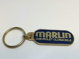 New Vintage Promo Keyring Marlin Chevrolet Oldsmobile Keychain Ancien Porte-Clés - £9.20 GBP