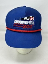 1989 Goodwrench 200 Rockingham Rope VTG Trucker Race Hat Cap Snapback Patch Logo - £15.47 GBP