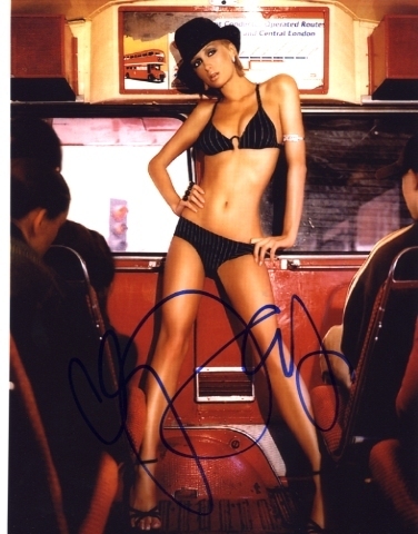Primary image for Paris Hilton hand signed autographed photo so very sexy