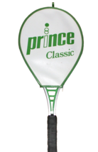 Prince Classic Green Tennis Racket Retro 1982 4 1/4 Grip With Cover - $16.26