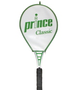 Prince Classic Green Tennis Racket Retro 1982 4 1/4 Grip With Cover - £12.74 GBP