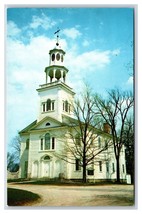 Vecchio Primo Chiesa Bennington Vermont VT Unp Cromo Cartolina P17 - £2.36 GBP