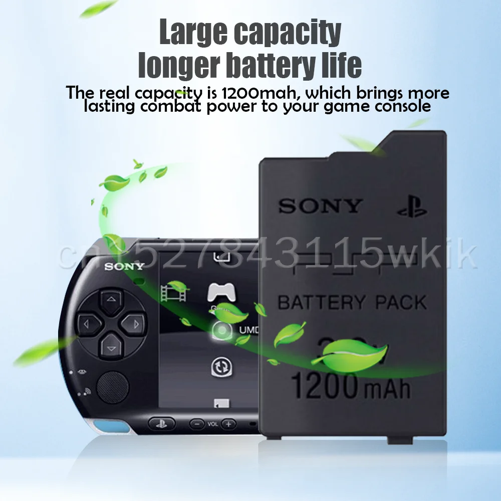 Sporting 1PCS A 1200mAh 3.6V Lithium Rechargeable Battery For A PSP2000 PSPA PSP - £23.51 GBP