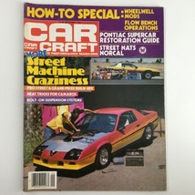 VTG Car Craft Magazine September 1982 Pontiac Supercar Restoration No Label - £11.12 GBP
