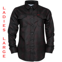 Dixxon Flannel - Darkness Flannel Shirt - Women&#39;s Large - $84.15