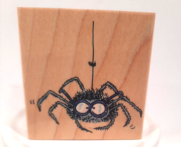 Penny Black - Rubber Stamp - Margaret Sherry - Scary Spider - 1999 2.5&quot;x2.5&quot; - £13.38 GBP