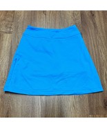 Athleta Womens Blue Skort Skirt Attached Shorts Size XXS Side Zip Pocket - $31.68