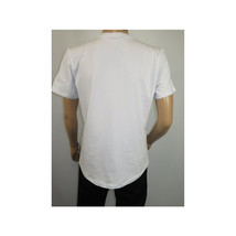 Men LAVERITA European Fashion Crew Shirt Medusa Medallion 94462 White image 9