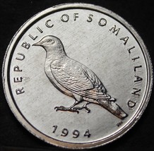 Somaliland Shilling, 1994-PM Gem Unc~1st Coin Ever Minted~Somali Stock D... - £2.95 GBP