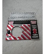 REMCO FIGHTING LADY Helm Metal Controls Sticker Sign Pressed OEM - $20.03