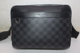 Louis Vuitton Trocadero Messenger NM PM Bag Damier Graphite Canvas Cross... - $1,163.60