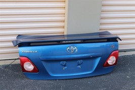 2009-2010 Toyota Corolla S Trunk Lid W/ Spoiler &amp; Taillights - £278.39 GBP