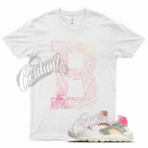 White BLESSED T Shirt for N Huarache Strawberry Sundae Yellow Rose Pink - £20.46 GBP+