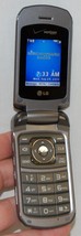 LG VX5600 Accolade GRAY Verizon Flip Cell Phone 2G Grade B Easy to use Vintage - £13.26 GBP