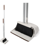 54&quot; Long Handled Broom and Dustpan Set - Perfect Dust Pan and Brush Comb... - €24,22 EUR