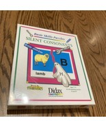 Didax Basic Skills Puzzles  SILENT CONSONANTS Hands On Phonics NEW - $25.63 CAD