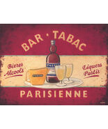 Bar Tabac British Advertisement Alcohol Metal Sign - $39.95