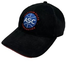Americhem Sales Corporation Hat Cap Black Strap Back ASC Logo One Size M... - £14.27 GBP