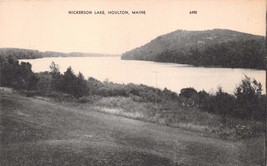 Houlton Maine Nickerson Lago ~ Photolux Foto Cartolina - £6.09 GBP