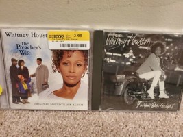 Lot of 2 Whitney Houston CDs: The Preacher&#39;s Wife, I&#39;m Your Baby Tonight - £6.95 GBP