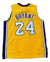 Kobe Bryant Personalizado Amarillo Estilo Profesional #24 Camiseta de Baloncesto - £38.96 GBP