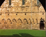 Hexham Abbey Cloister Through Workshop Arch Postcard PC578 - $4.99