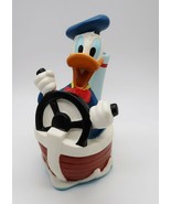 Donald Duck Just Toys Inc. collectible Walt Disney coin bank rubber with... - $374.24 MXN