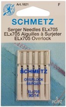 Schmetz ELX705 Serger Needles -Size 14/90 5/Pkg - $43.48