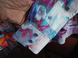 Robert Graham Solar Bloom Long Sleeve Shirt Size Medium New with Tags image 8