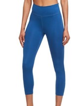 Nike Womens One Plus Size Cropped Leggings Color Court Blue/White Size 2X - £39.96 GBP