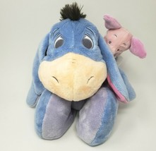Disney Parks Floppy Ears Baby Eeyore &amp; Piglet Stuffed Animal Plush Toy Winnie - £29.57 GBP