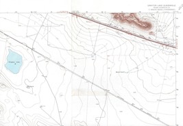 Grayton Lake Quadrangle Texas 1963 Map USGS 7.5 Minute Topographic - £15.90 GBP