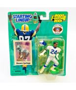 Starting Lineup Shawn Springs 2000 Football 2001 Seattle Seahawks Hasbro... - $15.95