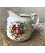 Vtg JB Betson’s 50s? Victorian Couple China Creamer Sm Hand Painted Gld ... - $22.10 CAD