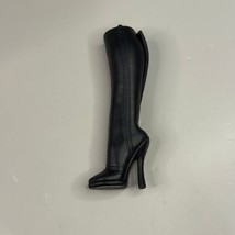 Monster High Headmistress Nora Bloodgood Right Black Boot Shoe Only Repl... - $6.79