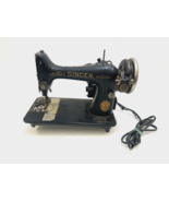 Vintage Singer Sewing Machine MODEL 99 motor light antique cast iron 193... - £23.58 GBP